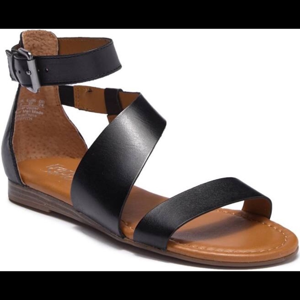 Franco Sarto Griffith Sz 8 Sandals Black